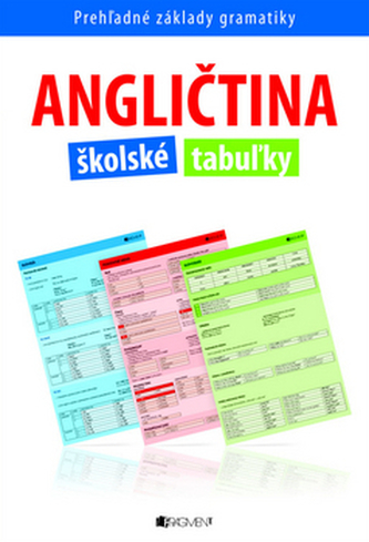 Angličtina školské tabuľky