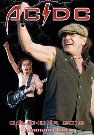 AC/DC 2012 - nástěnný kalendář