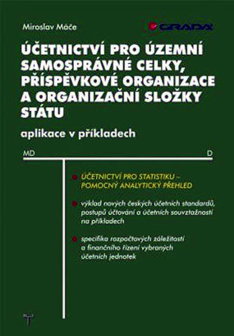 Účetnictví pro územní samosprávné celky, příspěvkové organizační složky státu