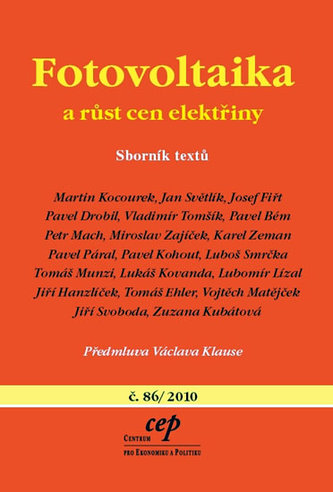 Fotovoltaika a růst cen elektřiny - Sborník textů