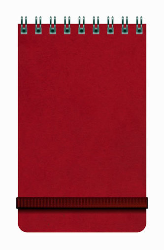 Notes Libertas - červený, linkovaný 80x130