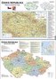 ČR zeměpisná+administrativní mapa A3