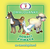Zvířata z lesů a luk - Omalovánky se samolepkami A5