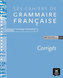 Cahier de grammaire A1 – corrigé
