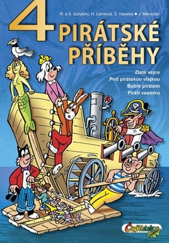 4 pirátské příběhy Čtyřlístku
