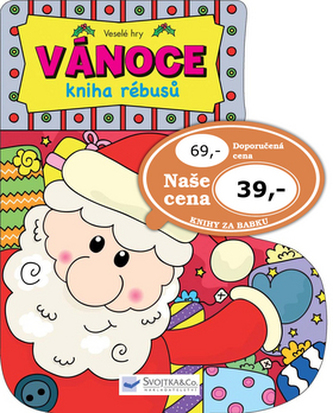 Veselé hry – Vánoce - kniha rébusu