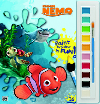 Hľadá sa Nemo Vymaľ. s vodovými farbami