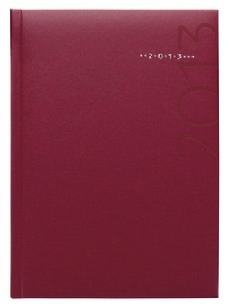 Diář 2013 denní A5 - Kronos vínový