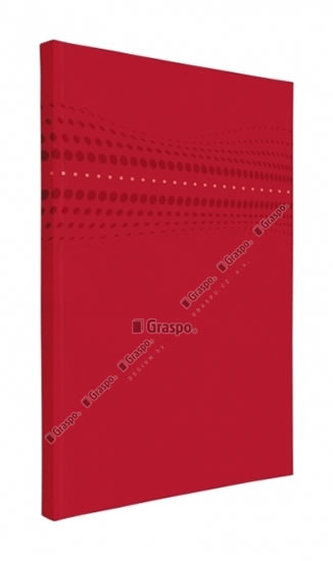Notes STILO červený - linkovaný A5