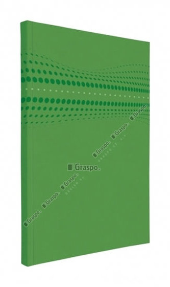 Notes STILO zelený - linkovaný A5