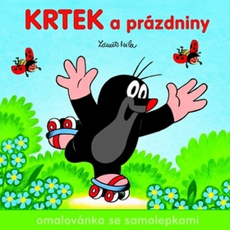 Krtko a prázdniny - Omaľovánka