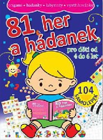 81 her a hádanek pro děti od 4–6 let