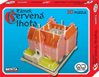 3D puzzle Zámek Červená lhota