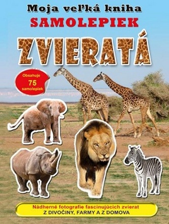 Moja vežká kniha samolepiek