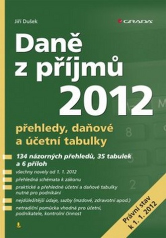 Daně z příjmů 2012 Daně z příjmů 2012