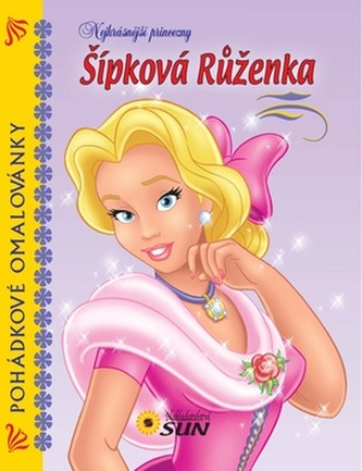 Šípková Růženka - pohádkové omalovánky