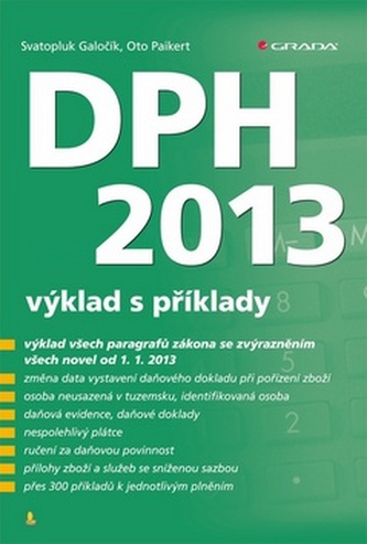 DPH 2013 – zákon s přehledy