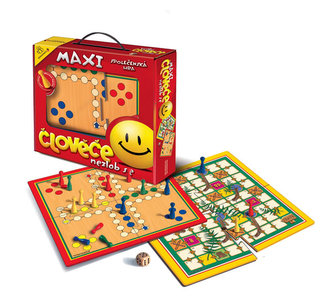 Spoločenská hra - Maxi Človeče nehnevaj sa/Veľké putovanie