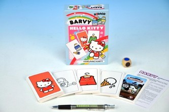 Vzdělávací karty - Barvy - Hello Kitty