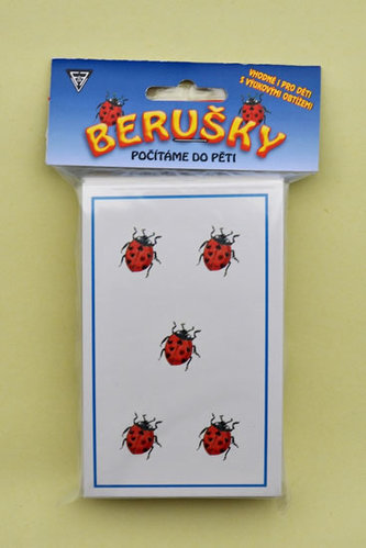 Berušky - počítáme do pěti. Určeno pro MŠ, 1. a 2. třídu ZŠ a pro žáky s SPU