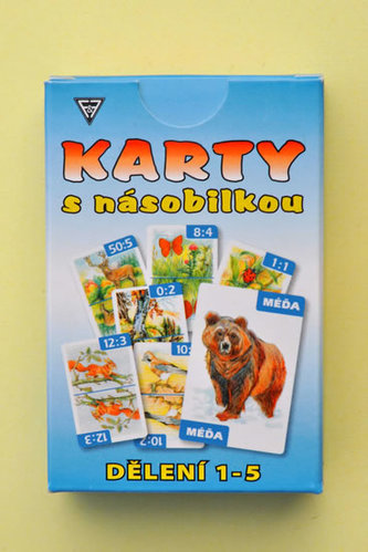 Karty dělení 1 - 5