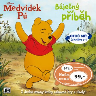 Medvídek Pú  Báječný příběh-Otoč mě! 2 knihy v 1