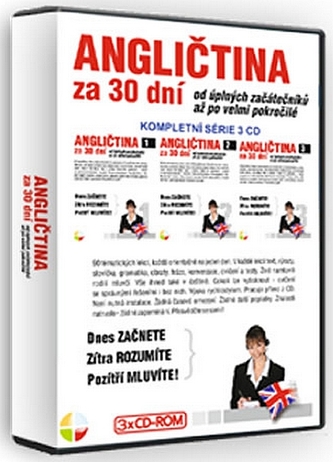 Angličtina za 30 dní 1-3 - sada 3CD