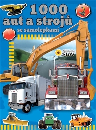 1000 aut a strojů se samolepkami - 2. vydání