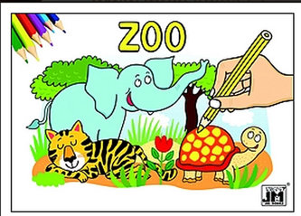 ZOO - omalovánka