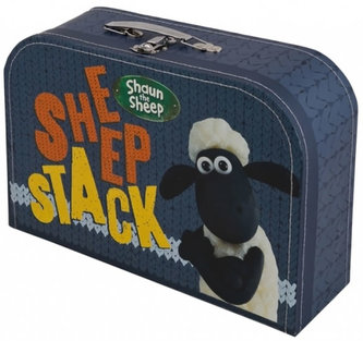 Kufřík dětský - Ovečka Shaun (modrý) - velký