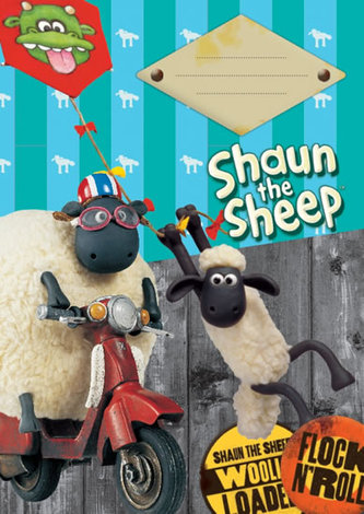 Sešit - Ovečka Shaun/A5 nelinkovaný 20 listů