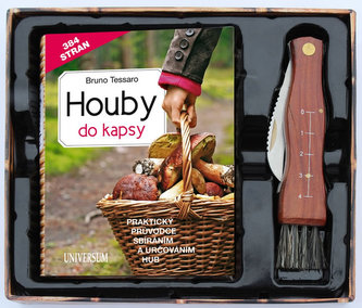 Houby do kapsy - sada s nožem