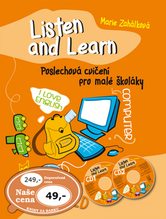 Listen and Learn Poslechová cvičení pro malé školáky + 2 CD