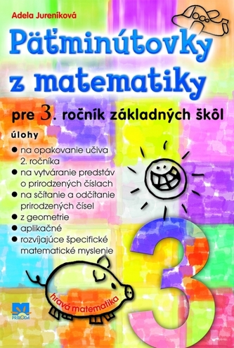 Päťminútovky z matematiky pre 3. ročník základných škôl