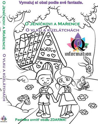 O Jeníčkovi a Mařence / O vlku a kůzlátkách - CD + pastelka a omalovánky
