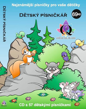 Dětský písničkář - CD s 57 dětskými písničkami