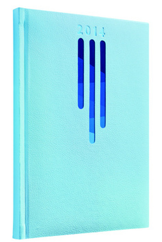 Diář 2014 - Trias světle modrý - Týdenní A5