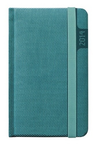 Diář 2014 - Janus tyrkysový - Kapesní