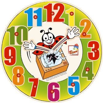 Ferda Mravenec - Hodiny puzzle