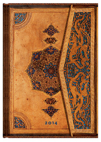 Diář 2014 - Safavid midi (12-měsíční verso Week-at-a-Time)