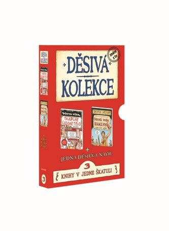 Děsivá kolekce 3 - Tajuplné lidské tělo + Drsná doba kamenná + titul zdarma - BOX