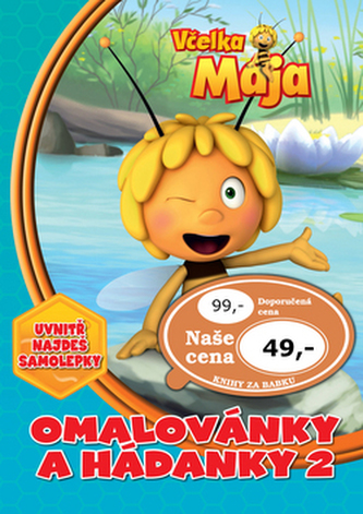 Včelka Mája - Omalovánky a hádanky 2