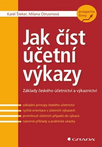 Jak číst účetní výkazy - Základy českého účetnictví a výkaznictví