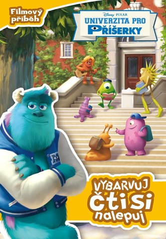 Univerzita pro příšerky - Filmový příběh - Vybarvuj, čti si, nalepuj