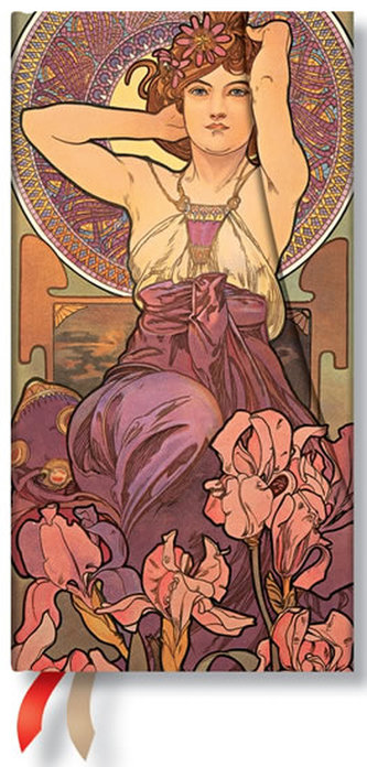 Diář 2015 - Amethyst slim (12-měsíční horizontal Week-at-a-Time)