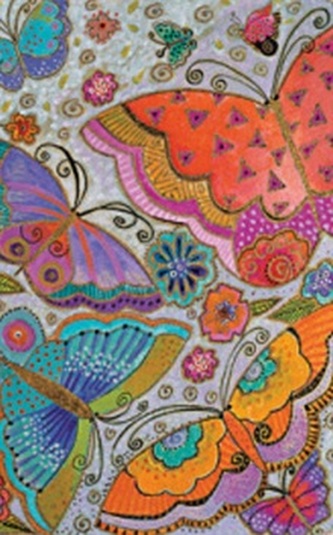 Diář 2015 - Flutterbyes maxi (12-měsíční vertical Week-at-a-Time)