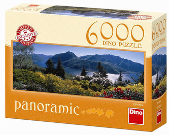 Botanická zahrada - puzzle panoramic 6000 dílků