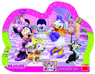 Minnie & Maznáčikovia - tvarované puzzle 25 dielikov