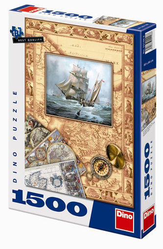 Zámořské objevy - puzzle 1500 dílků