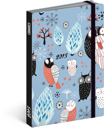 Diář 2015 - Sovy